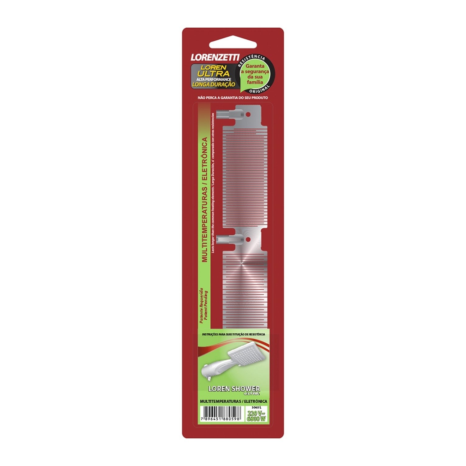 Resistência para Chuveiro Lorenzetti Loren Shower 3065L 6800W 220V