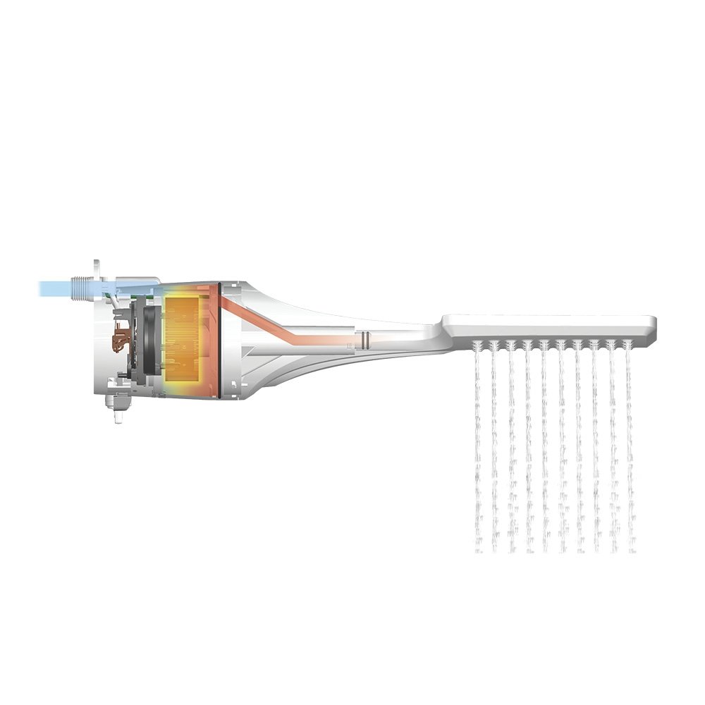 Chuveiro Lorenzetti Loren Shower Multi Temperaturas Branco 5500W 127V