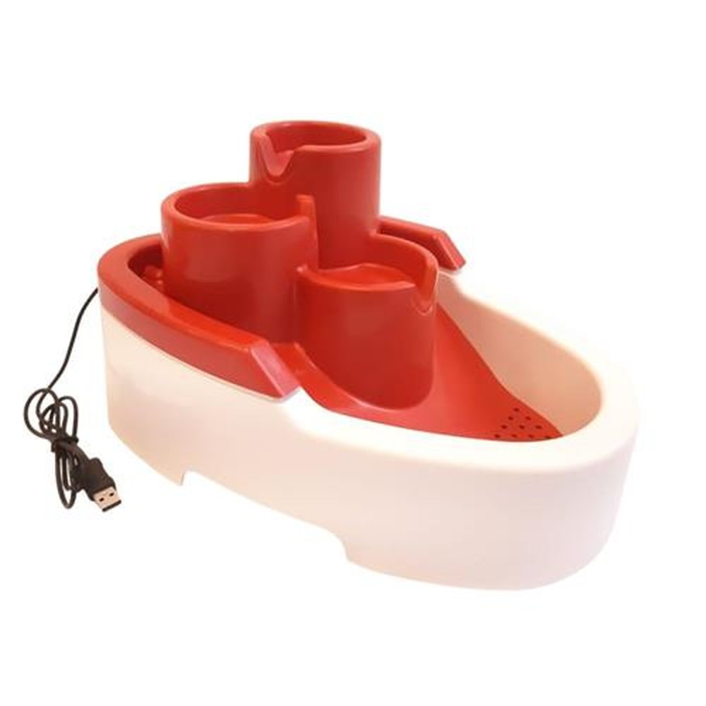 Fonte Gato Duracats Bivolt 2,5 Lts Verme