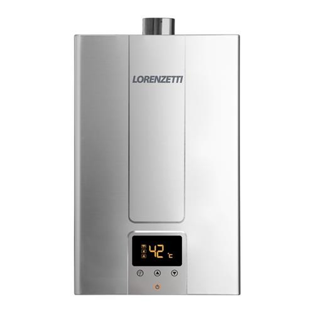 Aquecedor a Gás LZ 2000DE-I GN 20Litros Inox Lorenzetti