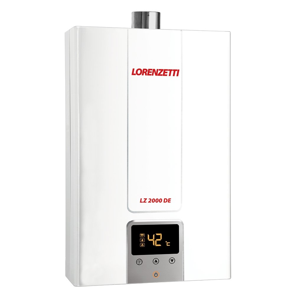 Aquecedor de Água A Gás Lorenzetti - Digital LZ 2000DE Gás Natural 20L