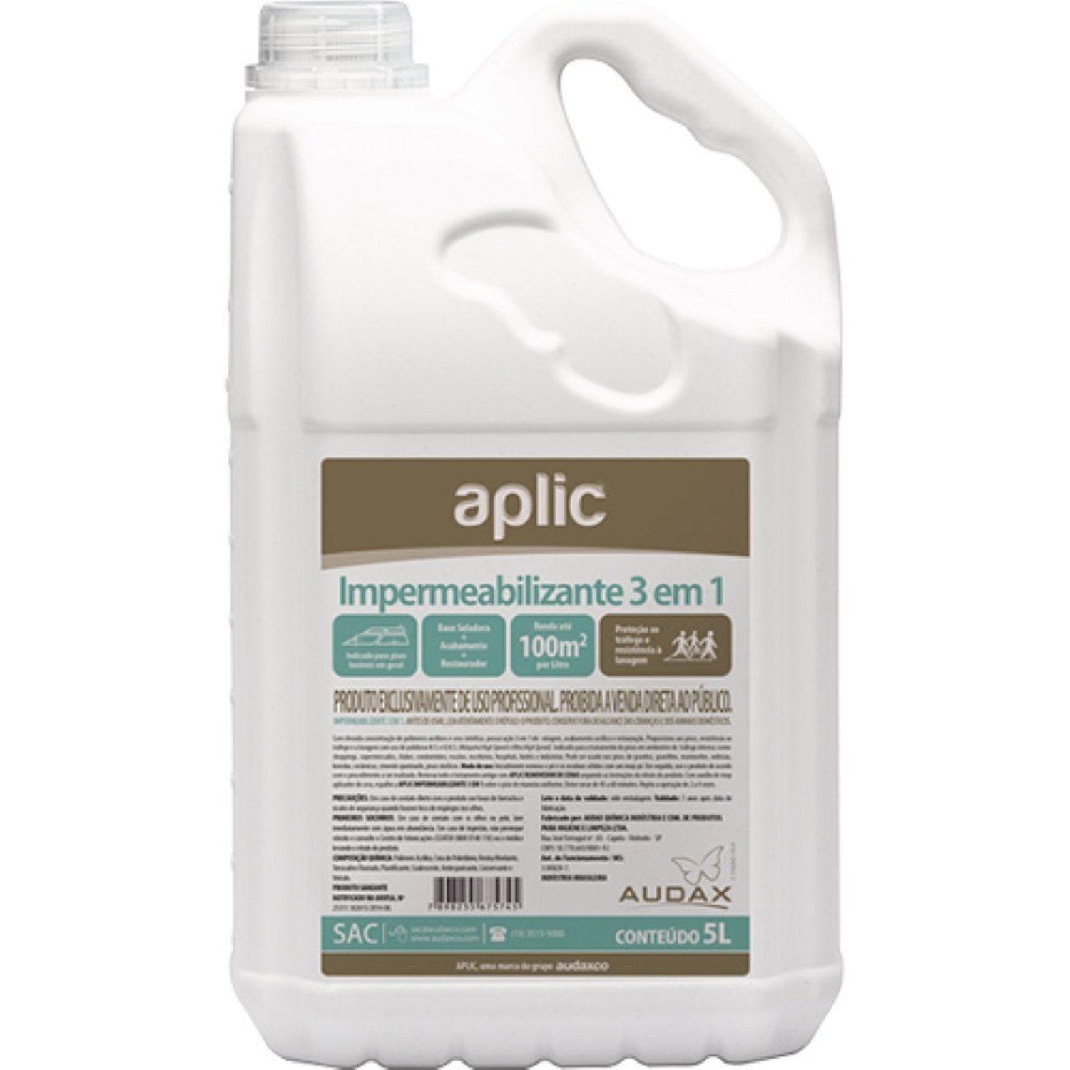 Impermeabilizante Aplic 3Em1 5Lt