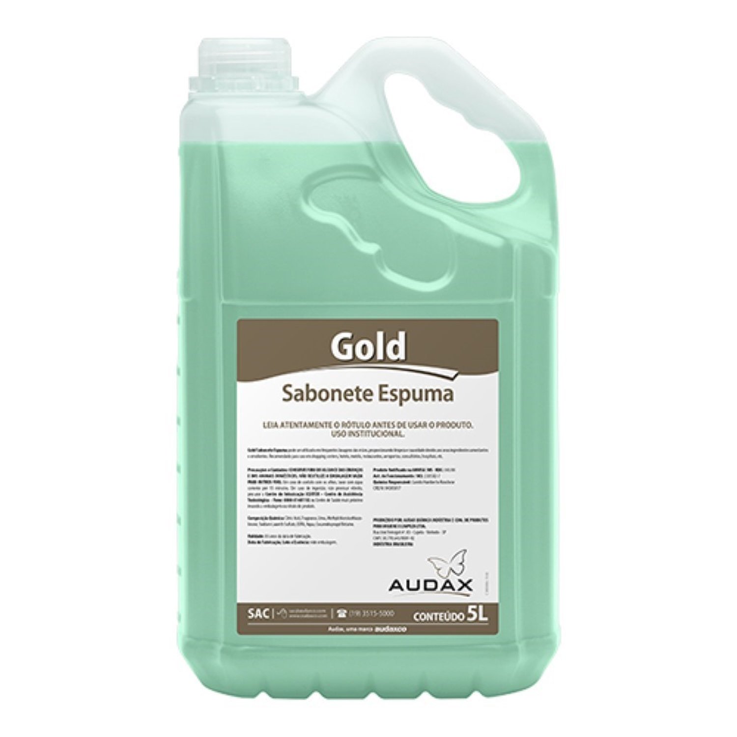 Sabonete Audax Gold 5lt Espuma Erva Doce