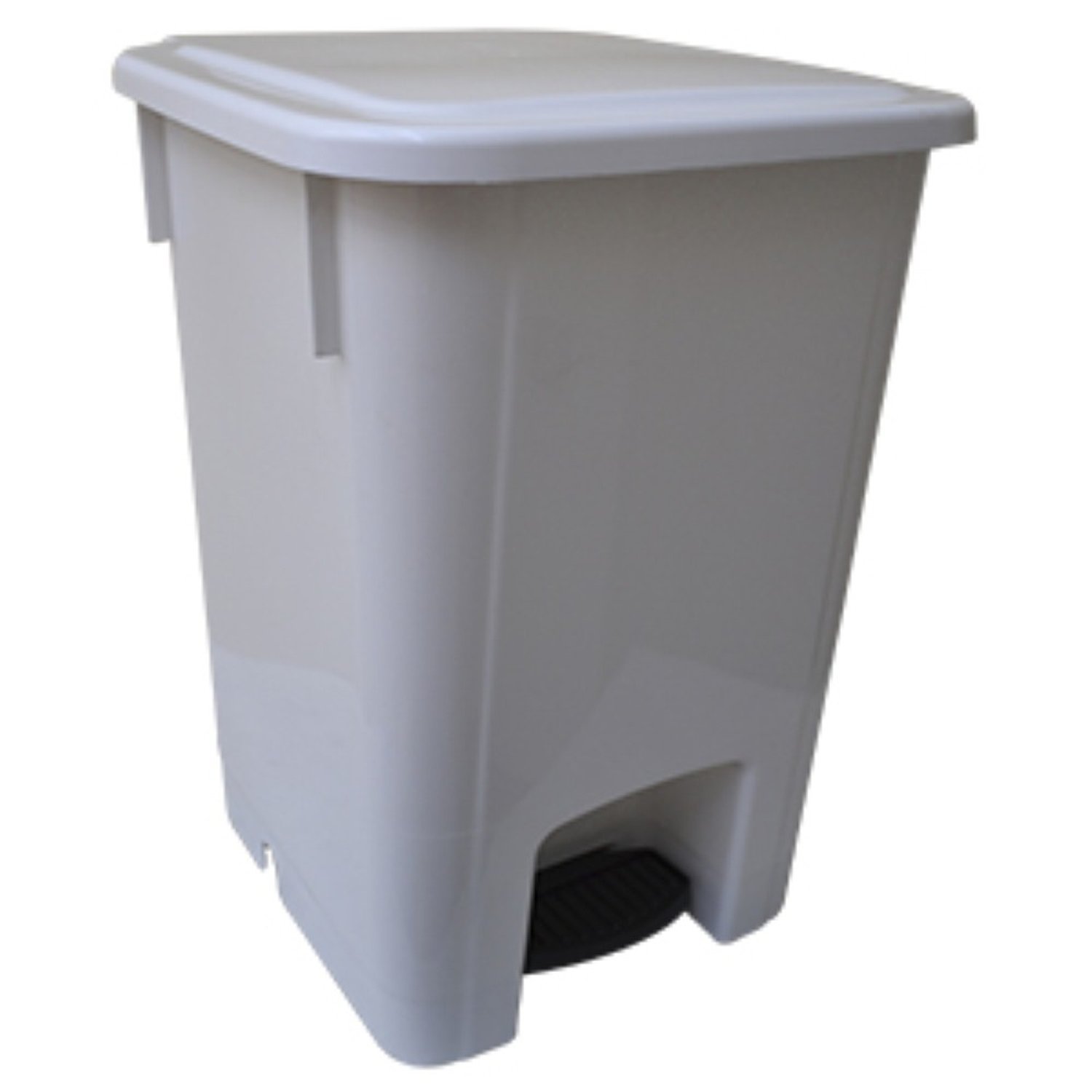 Lixeira Branca 15L Com Pedal 15L Bralimpia