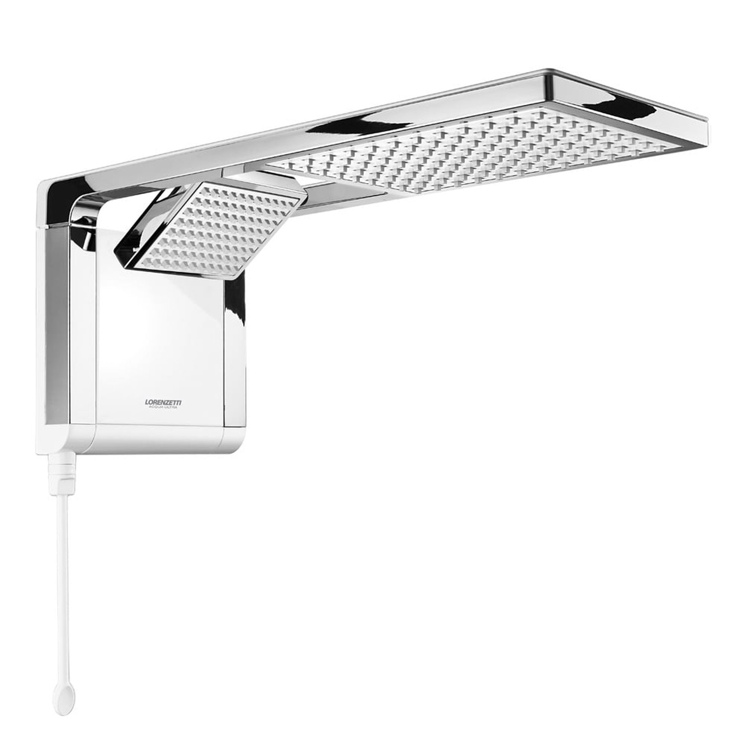 Chuveiro Lorenzetti Acqua Duo Ultra Branco/Cromado 5500W, 110V