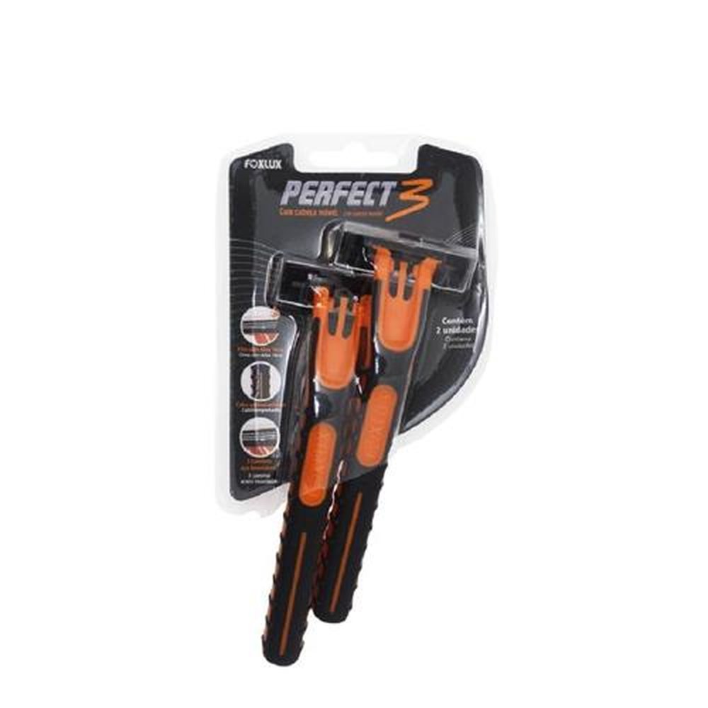 barbeador fx perfect masculino blister c2 unidades