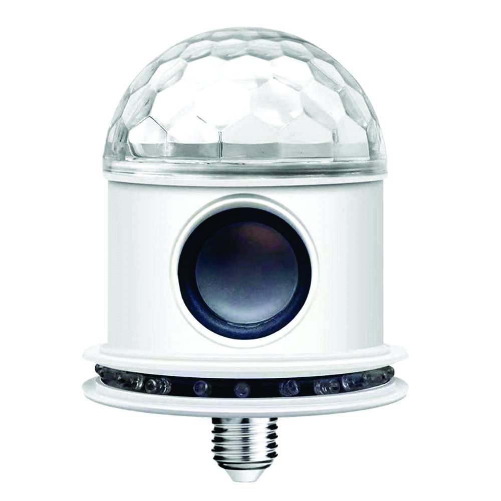 Lampada led music bola maluca 6w rgb