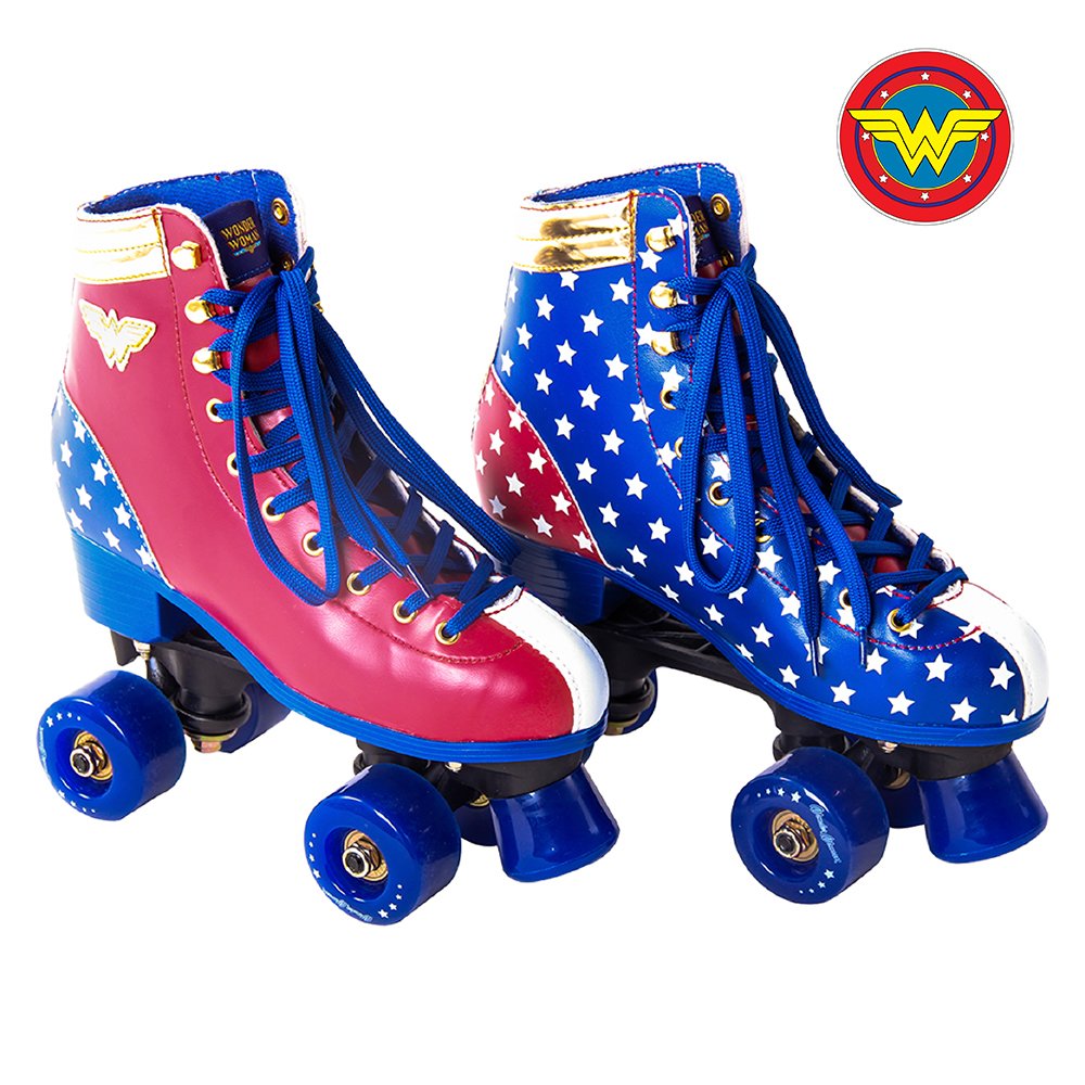 Patins Quad Mulher Maravilha 36 Bel