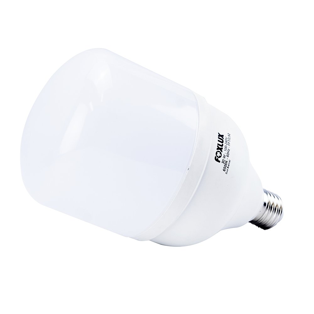 Lâmpada Led Foxlux Alta Potência 30W 6,5K E27