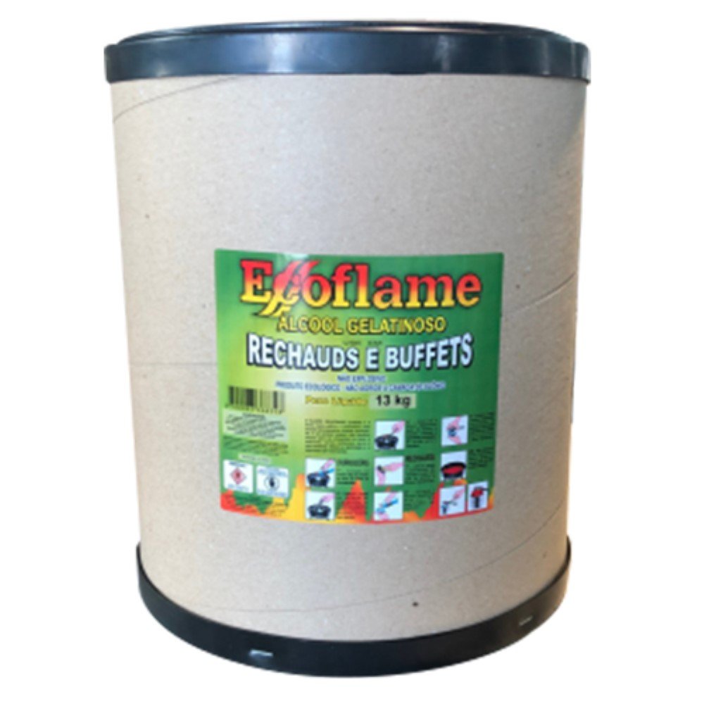 Alcool Gel 13kg Para Queima Ecoflame