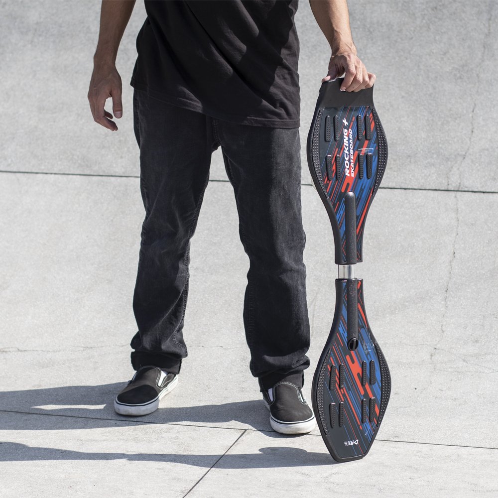Rocking Skate - 2 rodas que giram 360º - Azul Bel