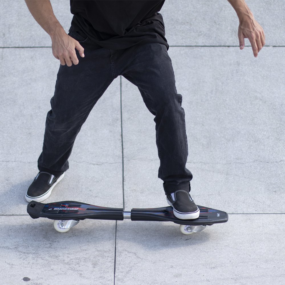 Rocking Skate - 2 rodas que giram 360º - Azul Bel