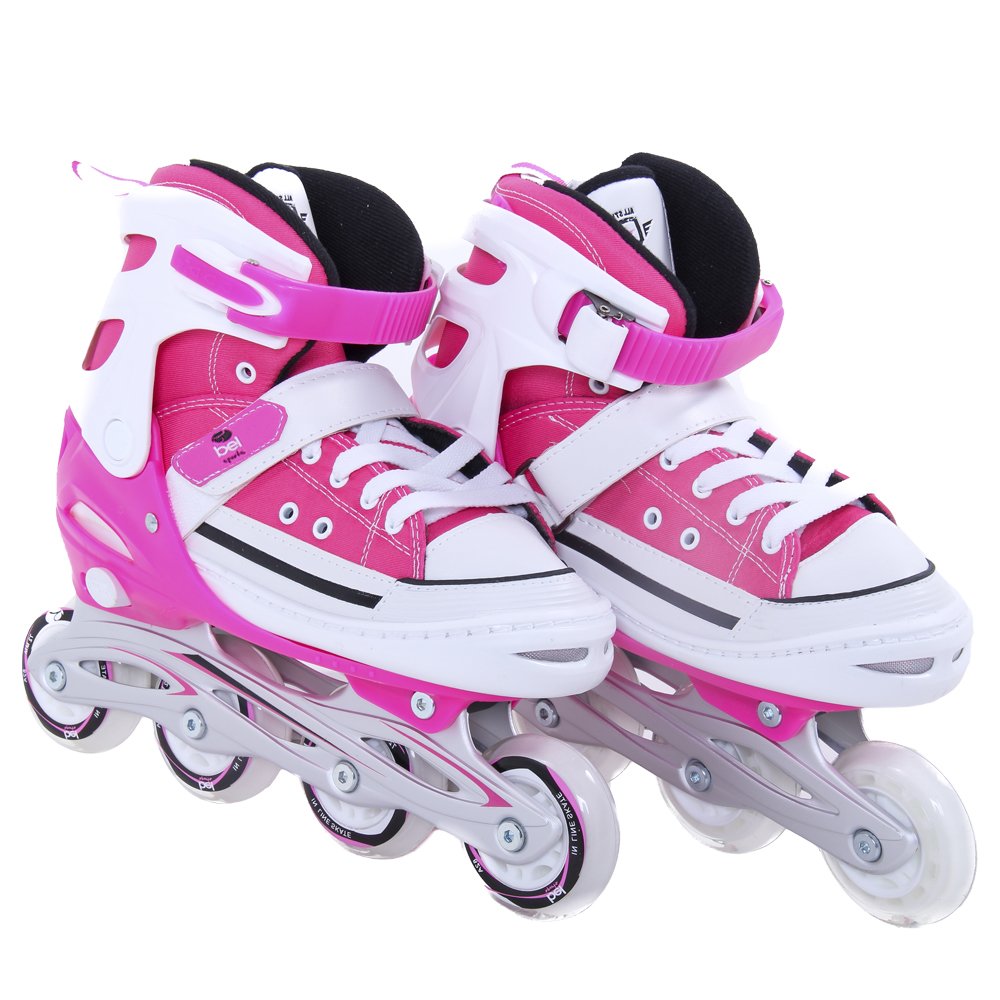 Patins Inline All Style Street M (33-36) Rosa Bel