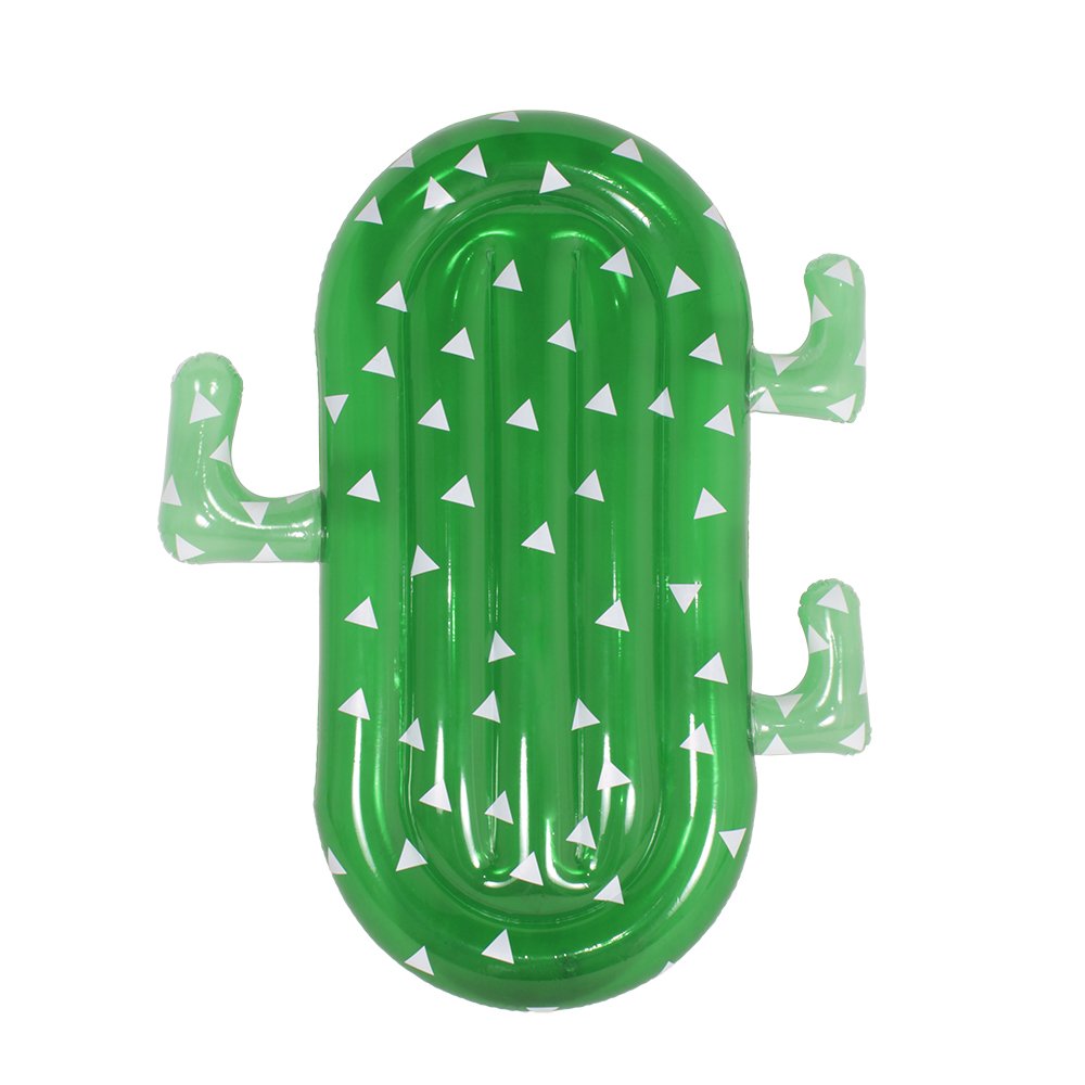 Bóia Inflável Gigante Cacto Transparente - Colchão para Piscina - Bel