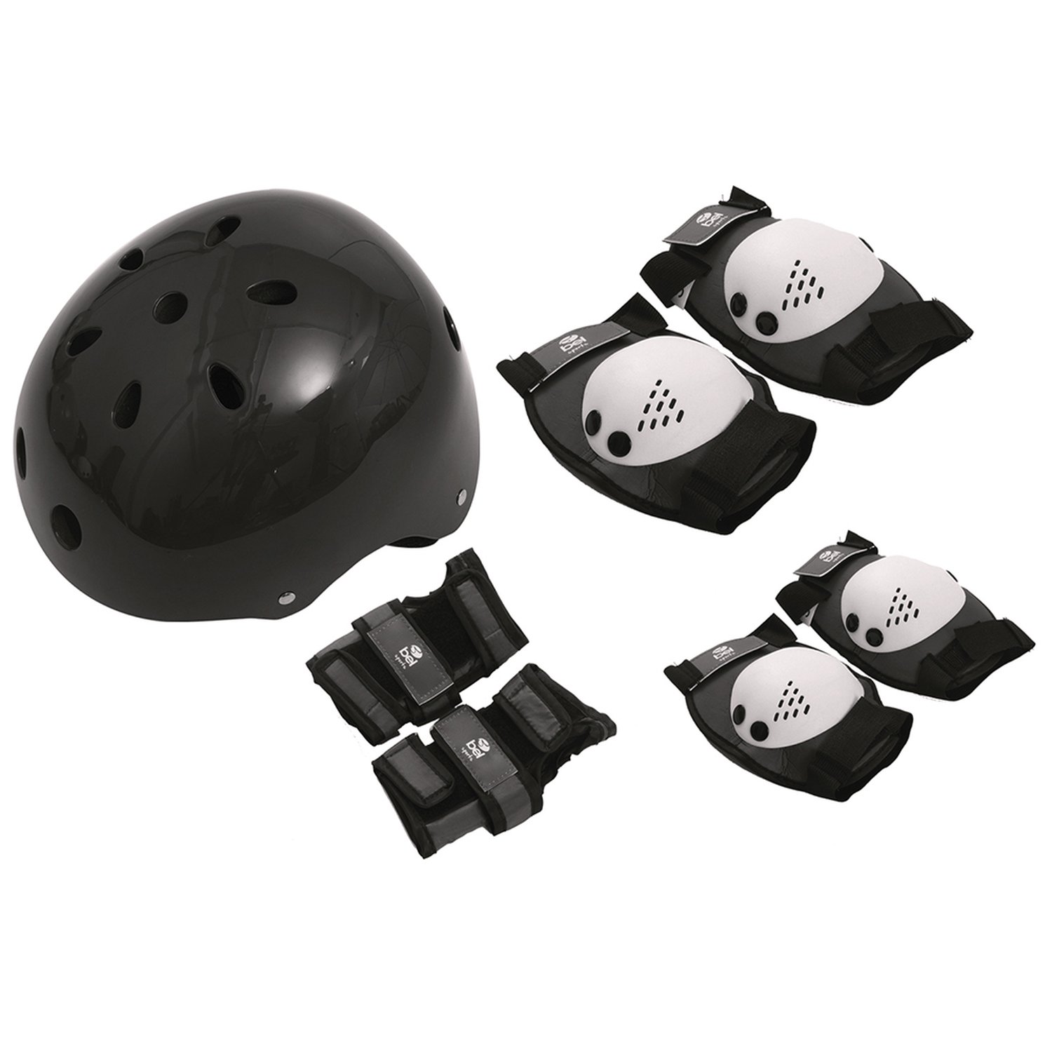 Kit De Proteção Premium Com Capacete Tamanho M Preto Bel