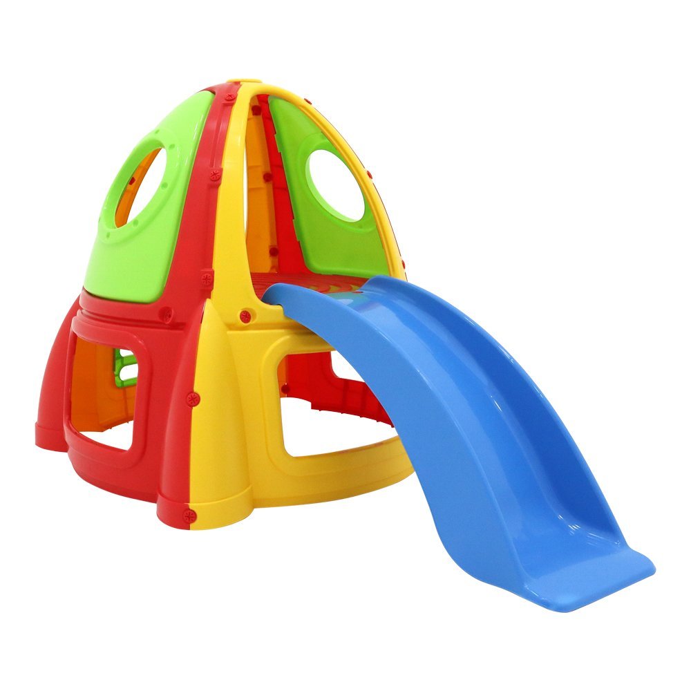 Foguete Divertido Escalada Com Escorregador - Bel