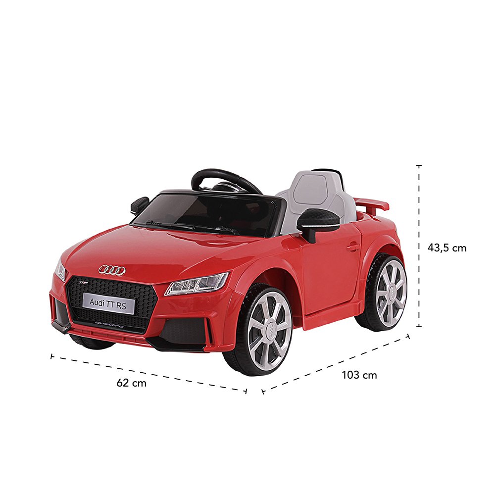 Carro Audi Tt Rs Elétrico 12V Vermelho Bel