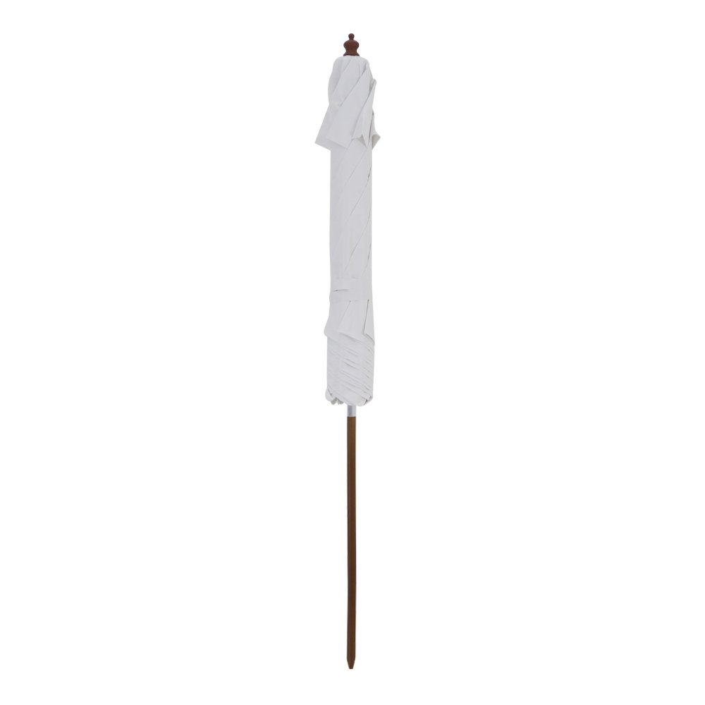 Ombrellone Xangri-lá Bagum Madeira 2,40m Branco Bel