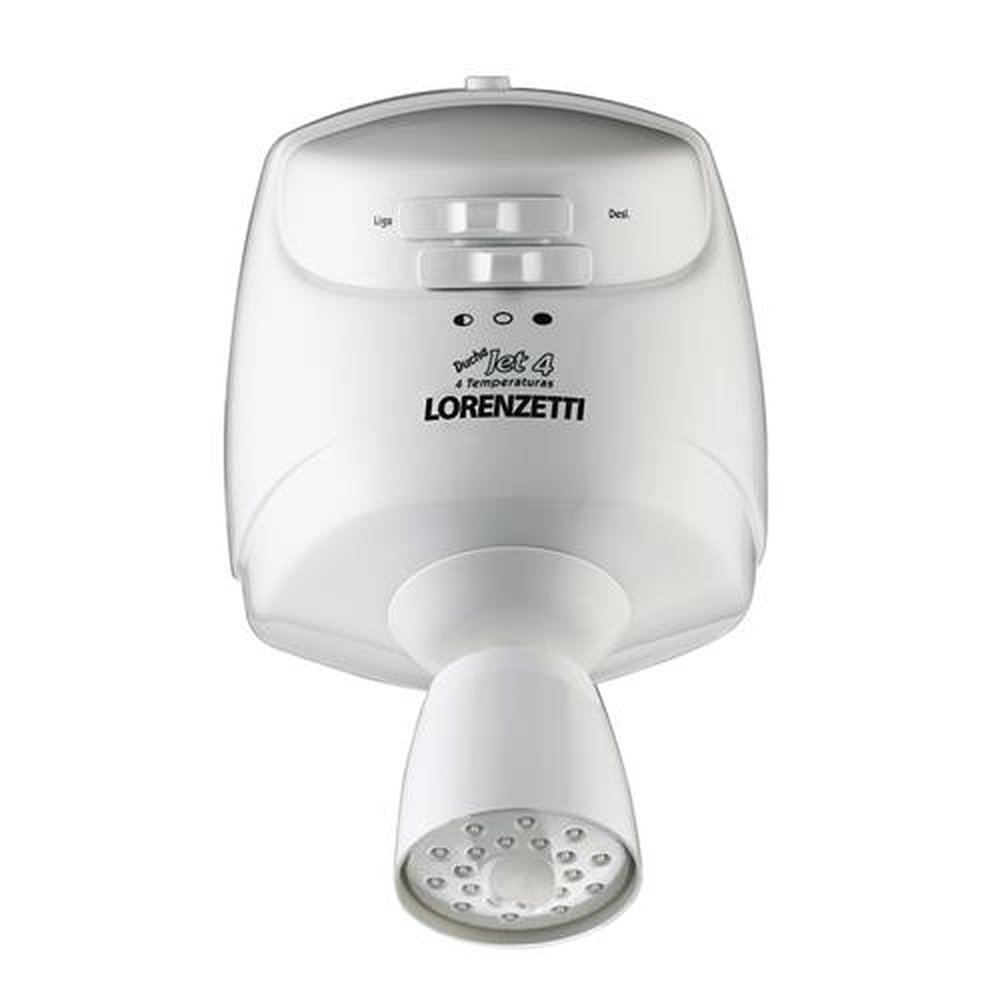 Ducha Jet4 127V 5500W Branco Lorenzetti