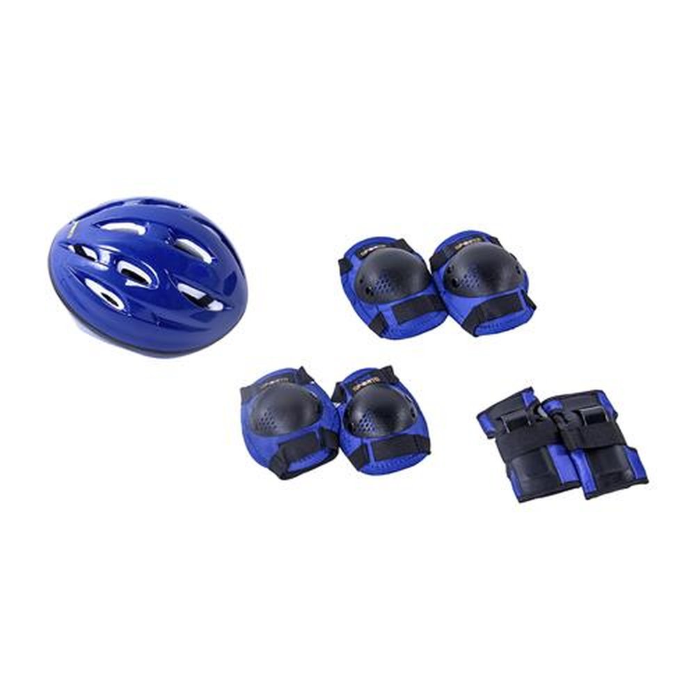 Kit de Proteção Radical com Capacete Tamanho M Azul Bel