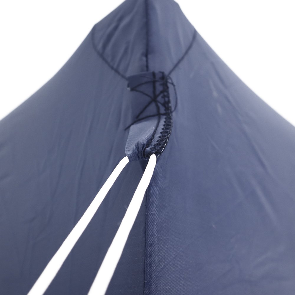Tenda Gazebo Bel Alumínio Dobravel 3m x 3m Azul