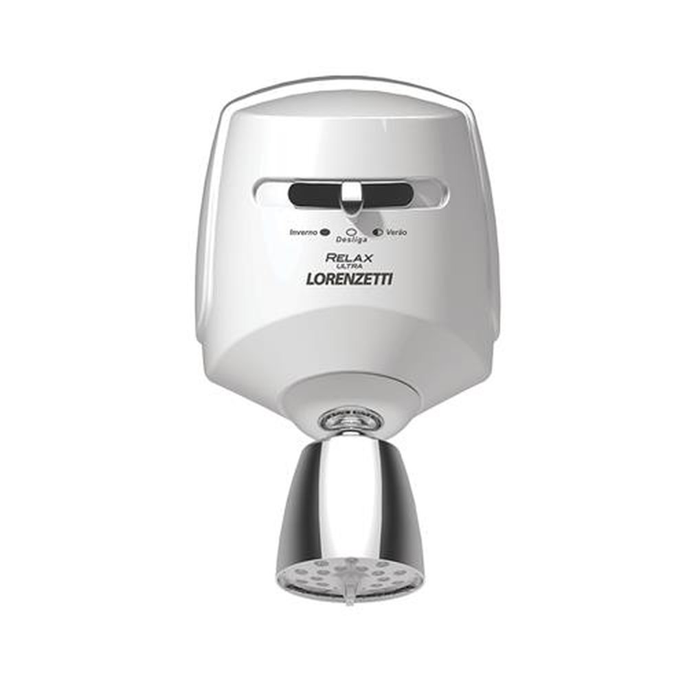 Ducha Relax 220V 5500W Branco/Cromado Lorenzetti