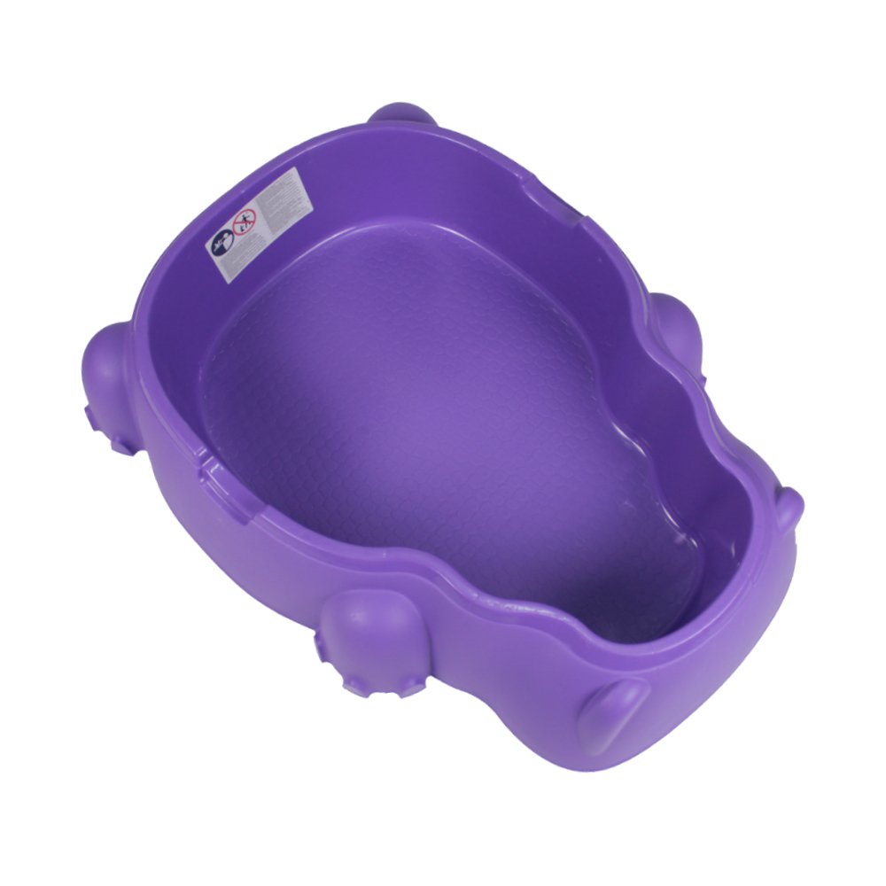 Piscina Hipopotamo com Tampa - Roxo e Verde