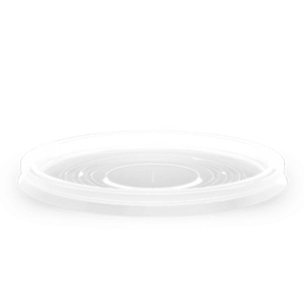Tampa Plastica Transparante Para Copos 500ml E Potes 300/500ml 20x50 Unidades Minaplast