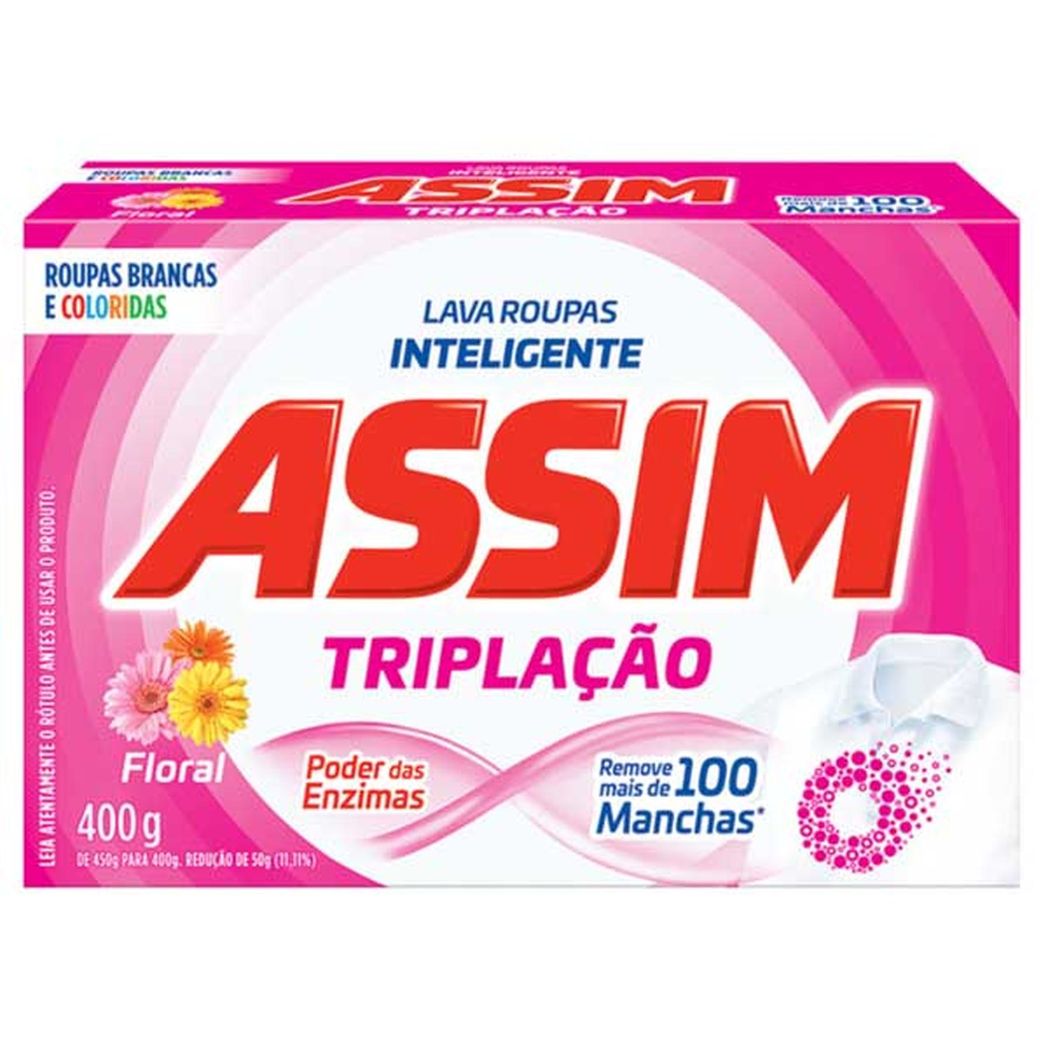 Det. Po Assim Triplacao Micelar 24x400g