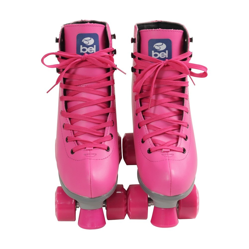Patins Quad Retro Rosa 37 Bel
