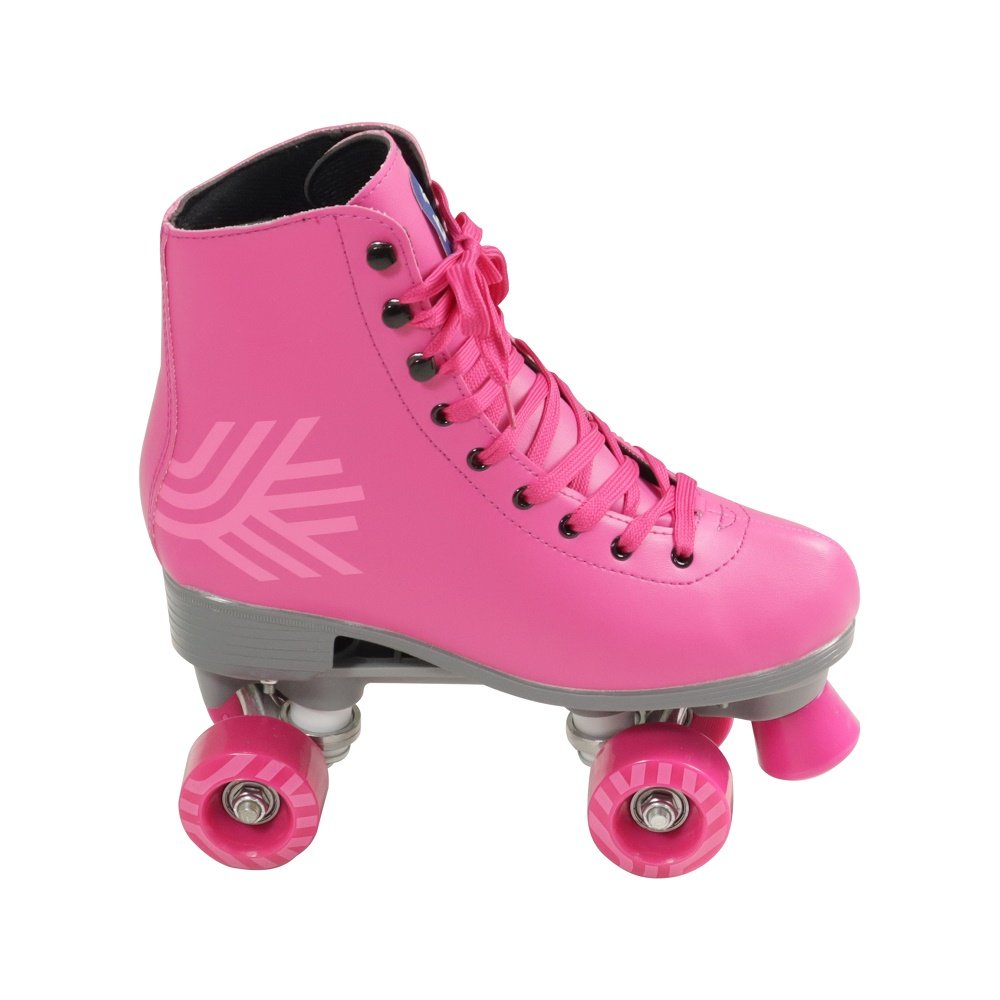 Patins Quad Retro Rosa 37 Bel