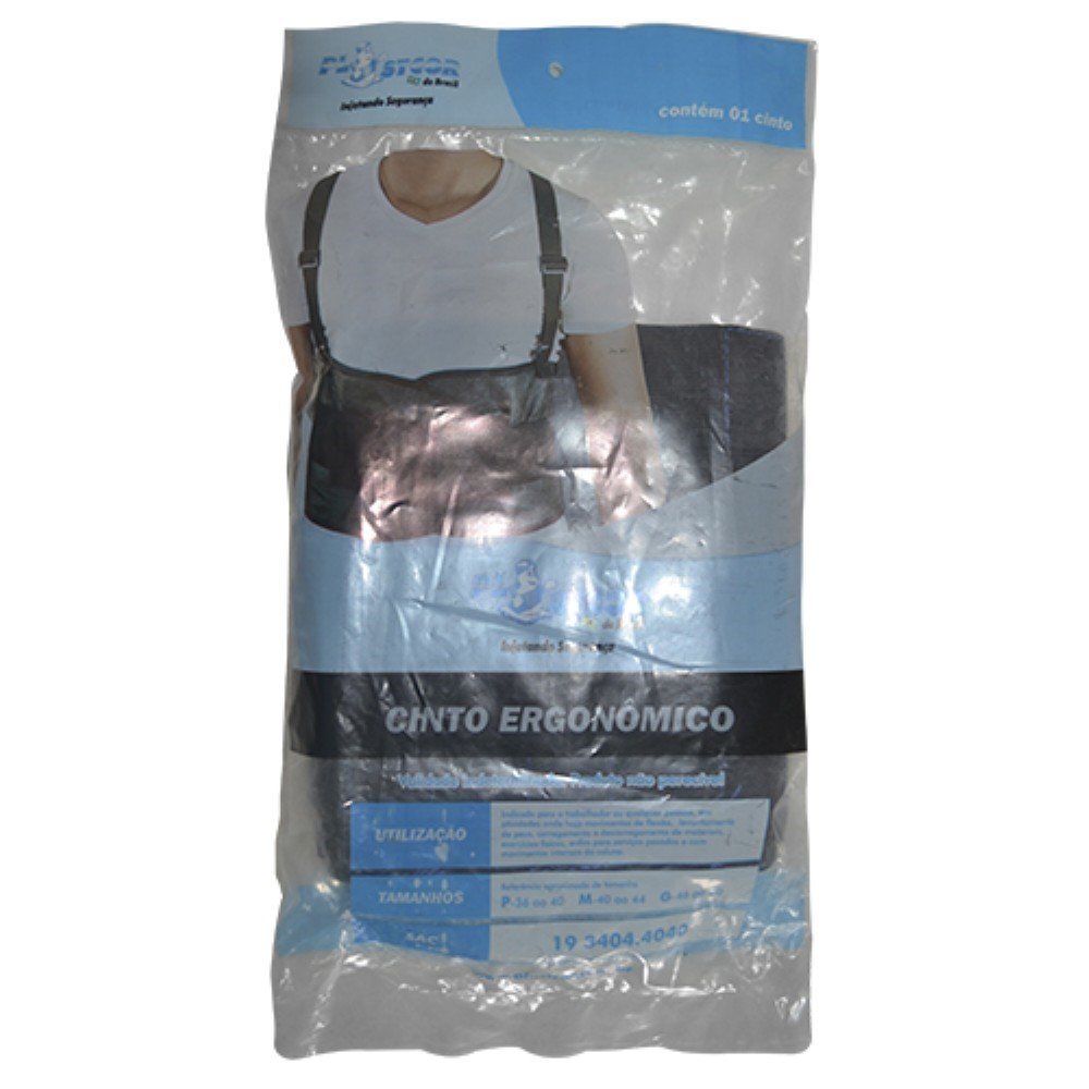 Cinto Ergonomico Tamanho M Plastcor