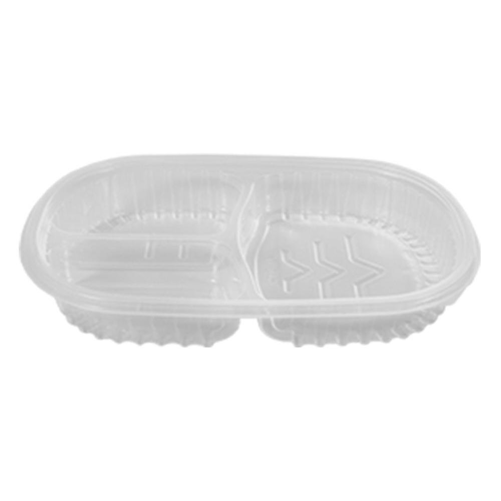 Embalagem Oval 3 Divisao 750ml 75 Unidades Prafesta