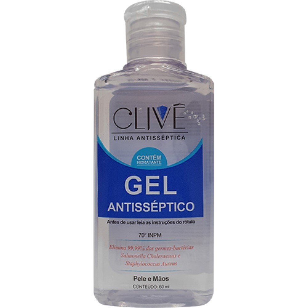 Alcool Gel Antseptico Bolsa 60ml Clive