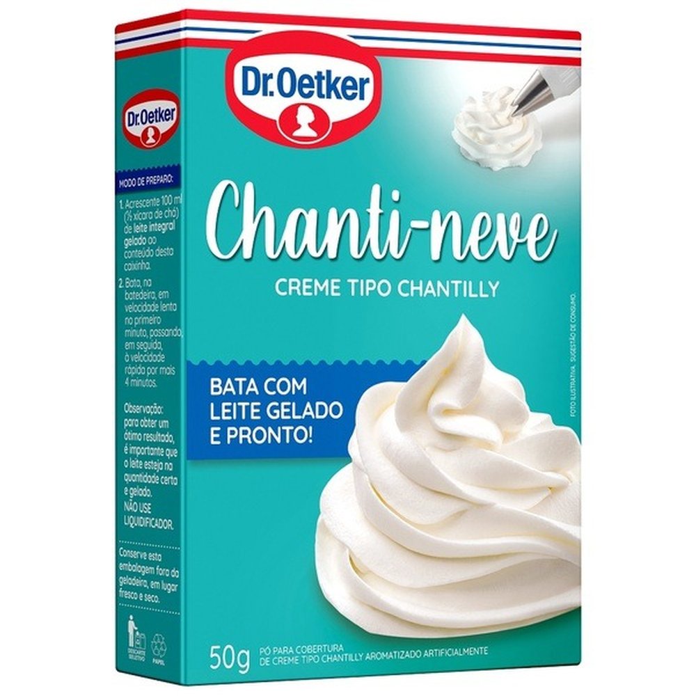 Cobertura Chanti-Neve Dr.Oetker 50g