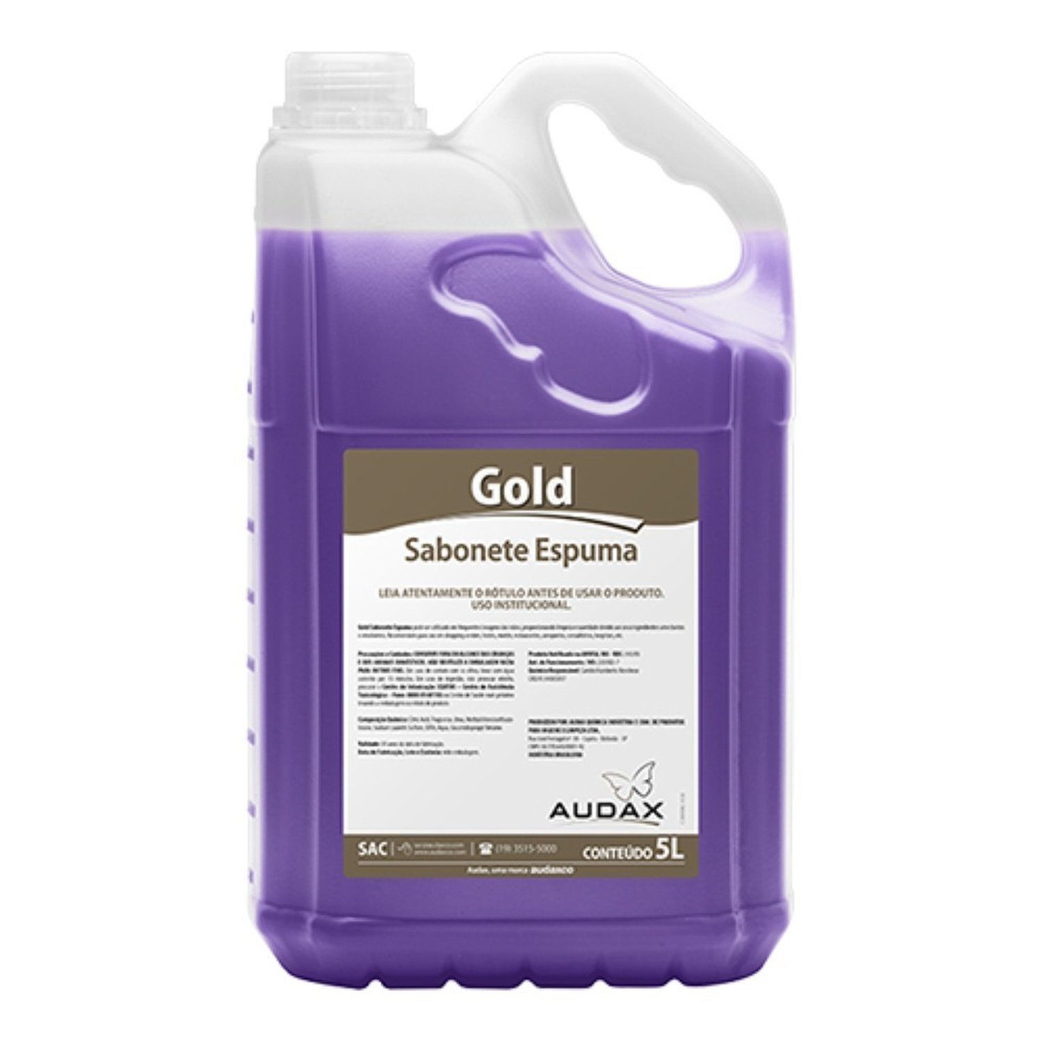 Sabonete Espuma Floral 5lt Audax Gold