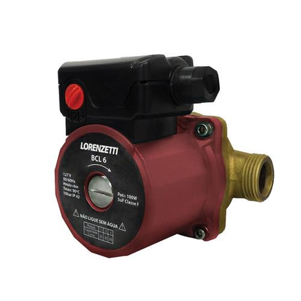Bomba de Circulação BCL6 127V ¿ 50 Lts Lorenzetti