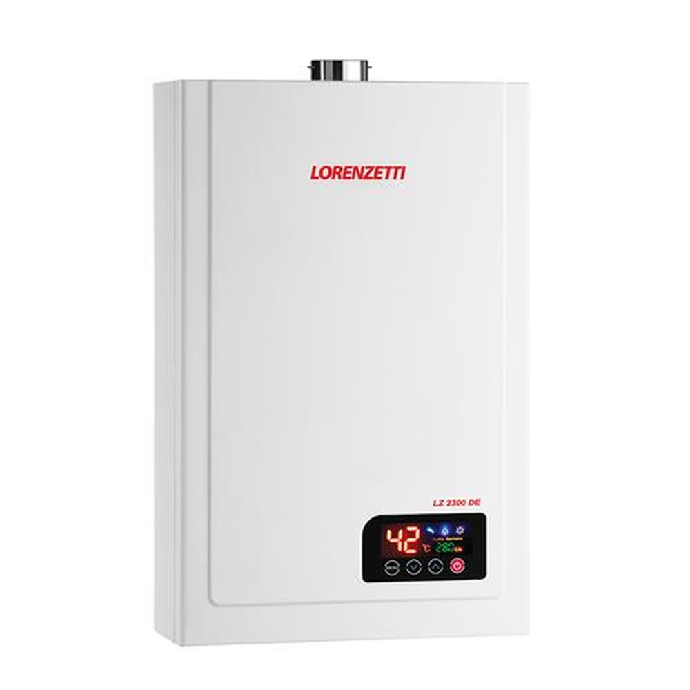 Aquecedor a Gás LZ 2300DE GN 23,0 Lts/Min Lorenzetti