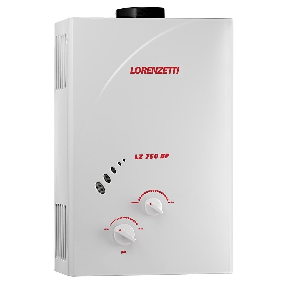 Aquecedor de Água a Gás Lorenzetti LZ-750BP 7 Litros