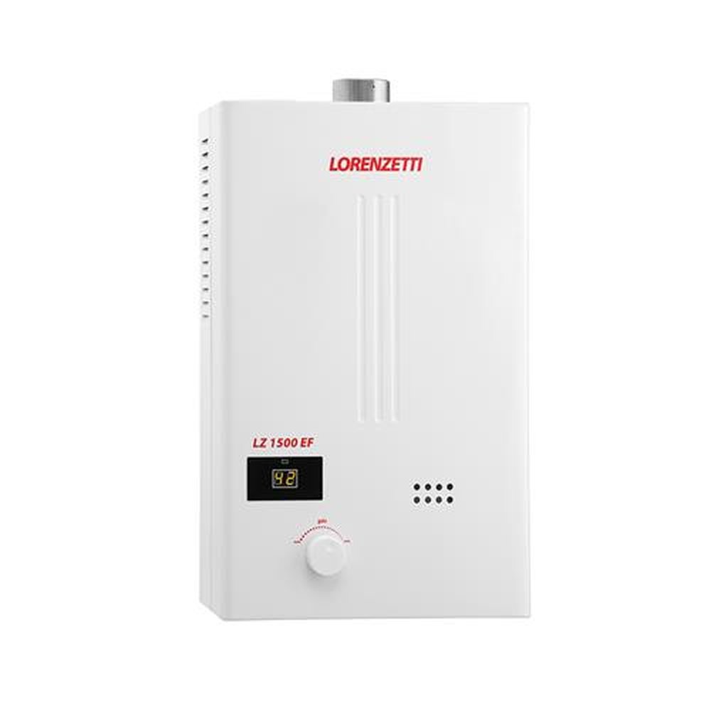 Aquecedor a Gás LZ 1500EF GN 15,0 Lts/Min Lorenzetti