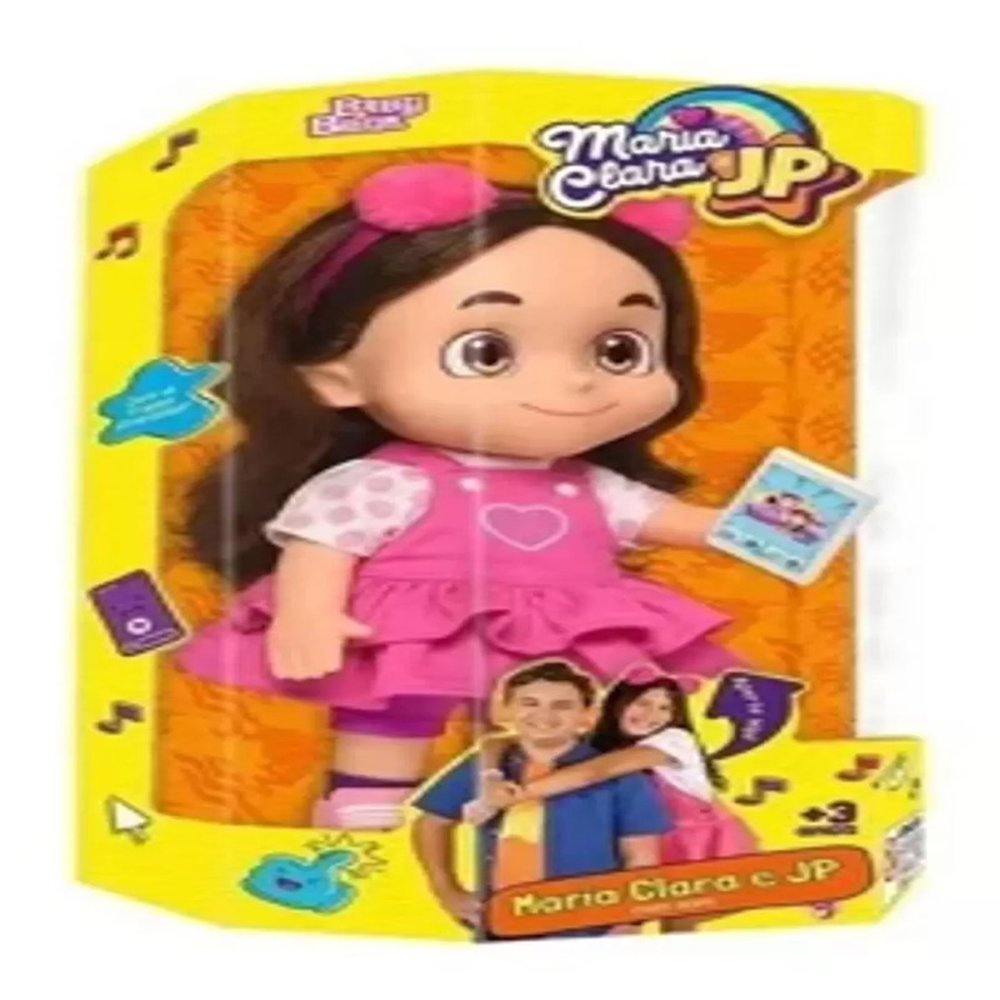 Boneca Maria Clara Mecanizada Articulada - Baby Brink