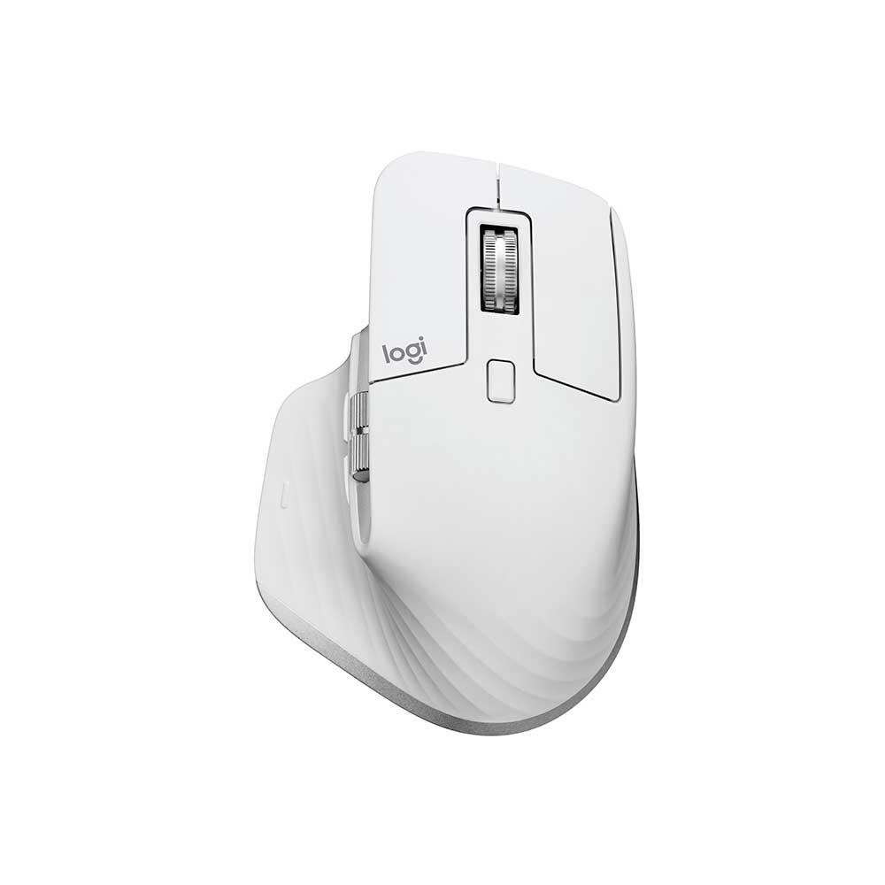 Mouse Sem Fio Logitech Mx Master 3S - Cinza Claro - 910-006562