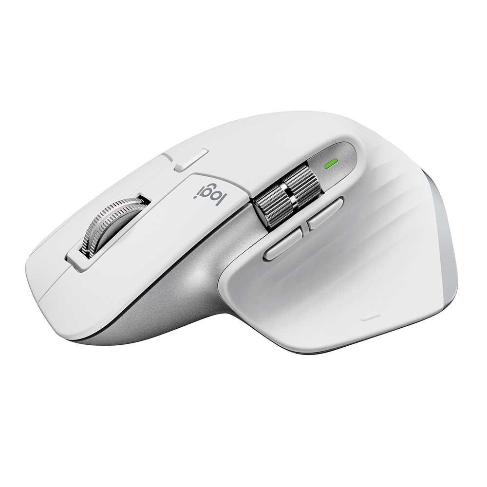 Mouse Sem Fio Logitech Mx Master 3s - Cinza Claro - 910-006562