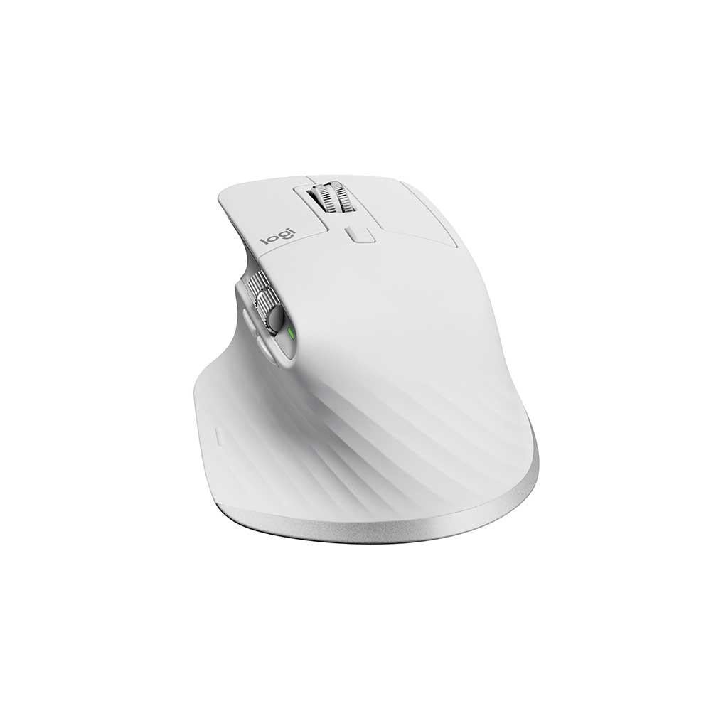 Mouse Sem Fio Logitech Mx Master 3s - Cinza Claro - 910-006562