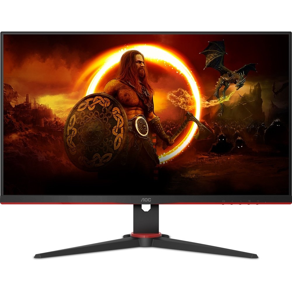 Monitor W-LED 27" AOC 27G2SE Gamer | Resolução Full HD, Widescreen, HDMI, VGA, Display Port com Painel Antirreflexivo 165Hz