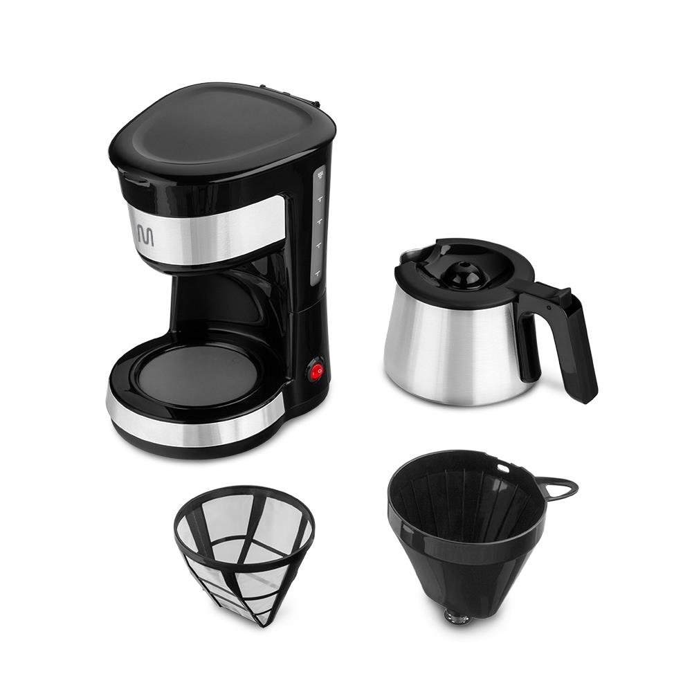 Cafeteira Elétrica 30 Xícaras Jarra Inox Com Colher Dosadora 220v Multilaser - BE036
