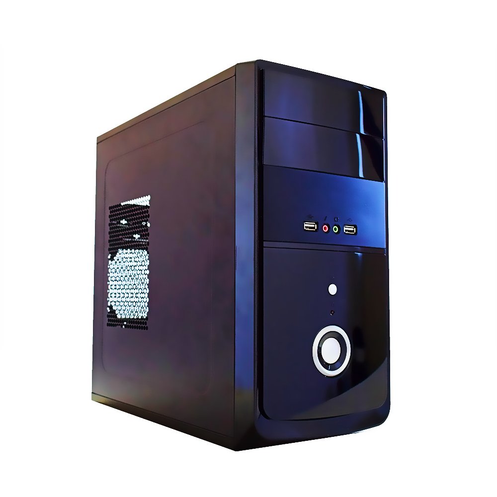 PC Desktop Everex Intel Dual Core, 2GB Memória, 500GB HD, DVD/RW e Linux