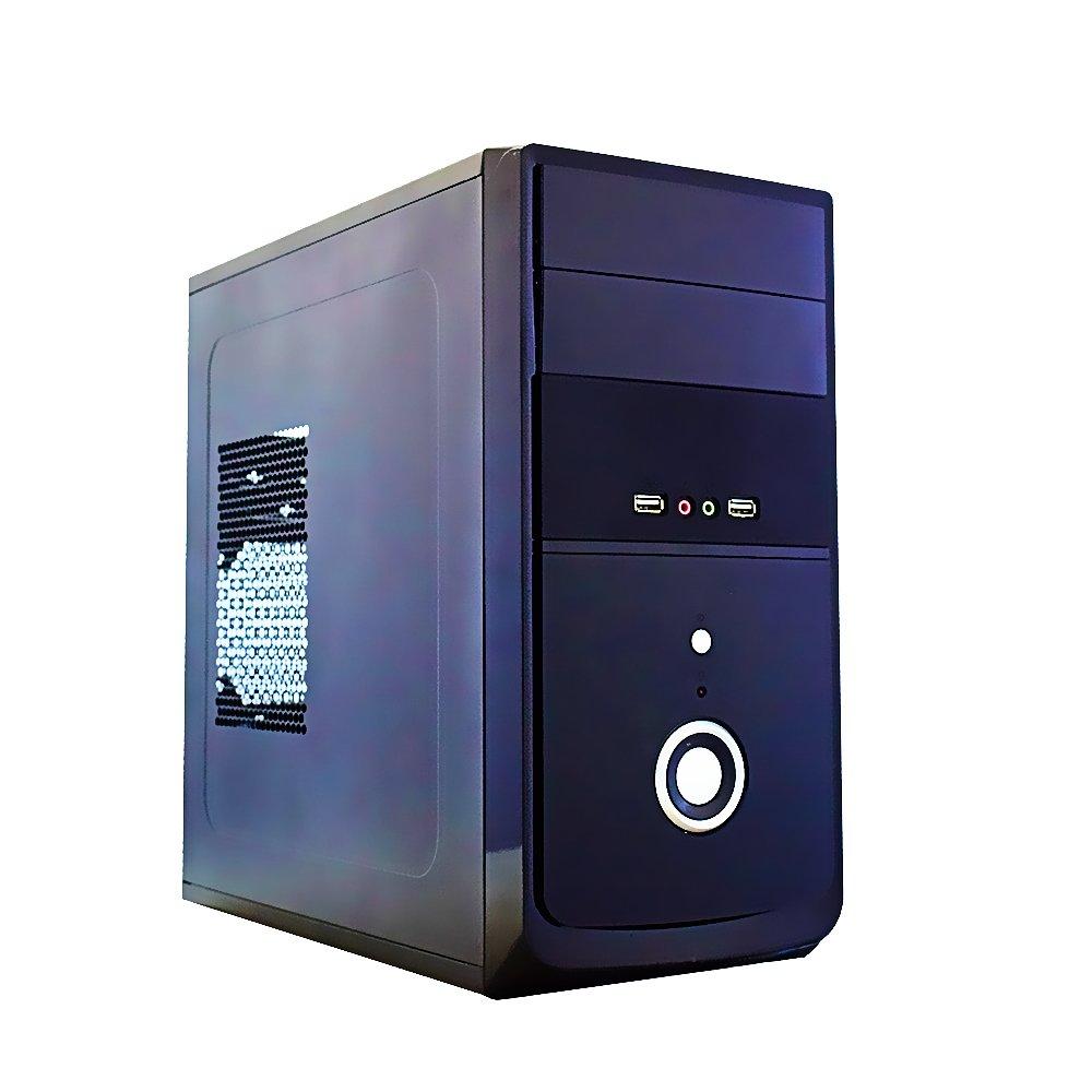PC Desktop Everex Intel Dual Core, 2GB Memória, 500GB HD, DVD/RW e Linux