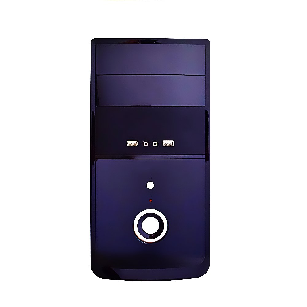 PC Desktop Everex Intel Dual Core, 2GB Memória, 500GB HD, DVD/RW e Linux