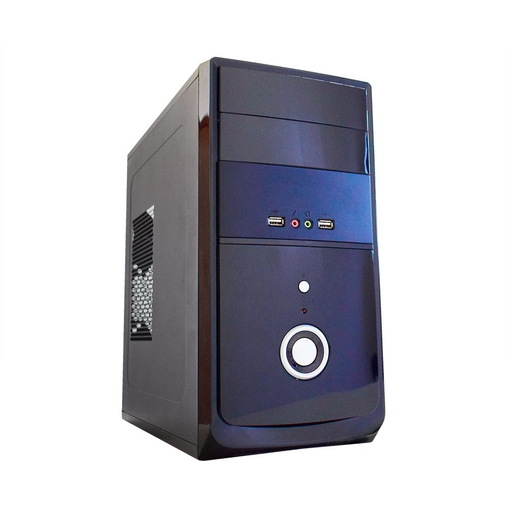 PC Desktop Everex Intel Dual Core, 2GB Memória, 500GB HD, DVD/RW e Linux